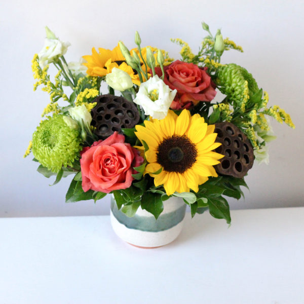 Solstice Gathering Fall Floral Arrangement