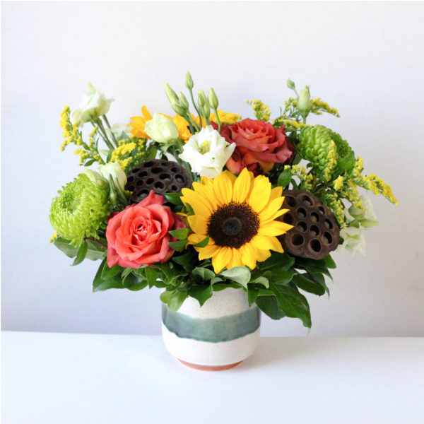 Solstice Gathering Fall Floral Arrangement