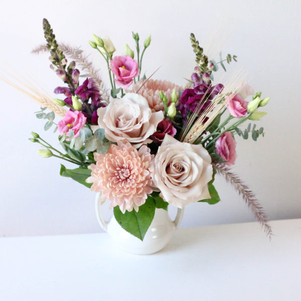 Blushing Fall Floral Arrangement