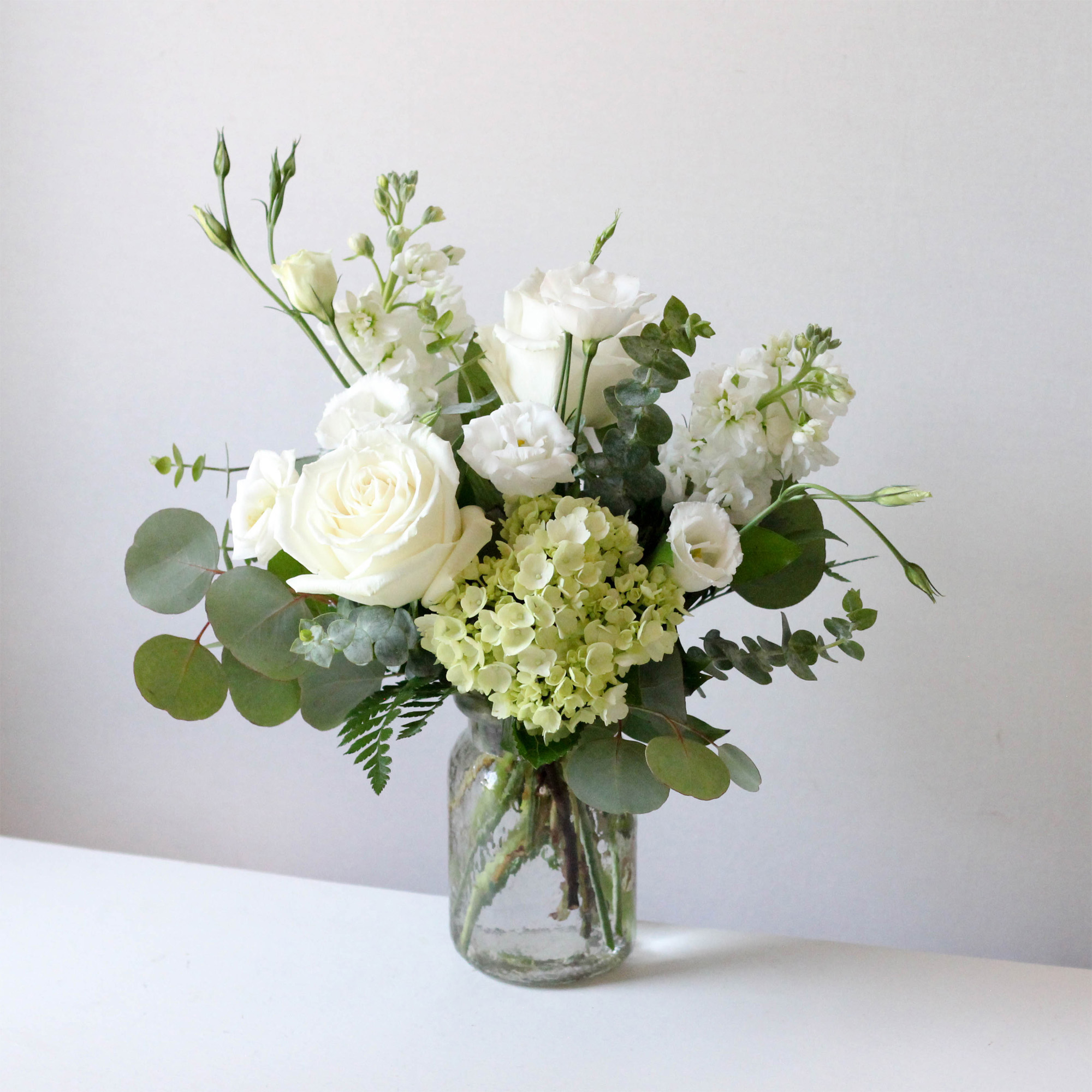 Ethereal White Floral Arrangement