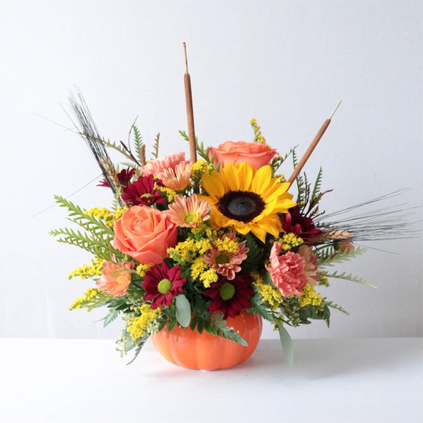 FALL Gourd-geous X Floral Arrangement