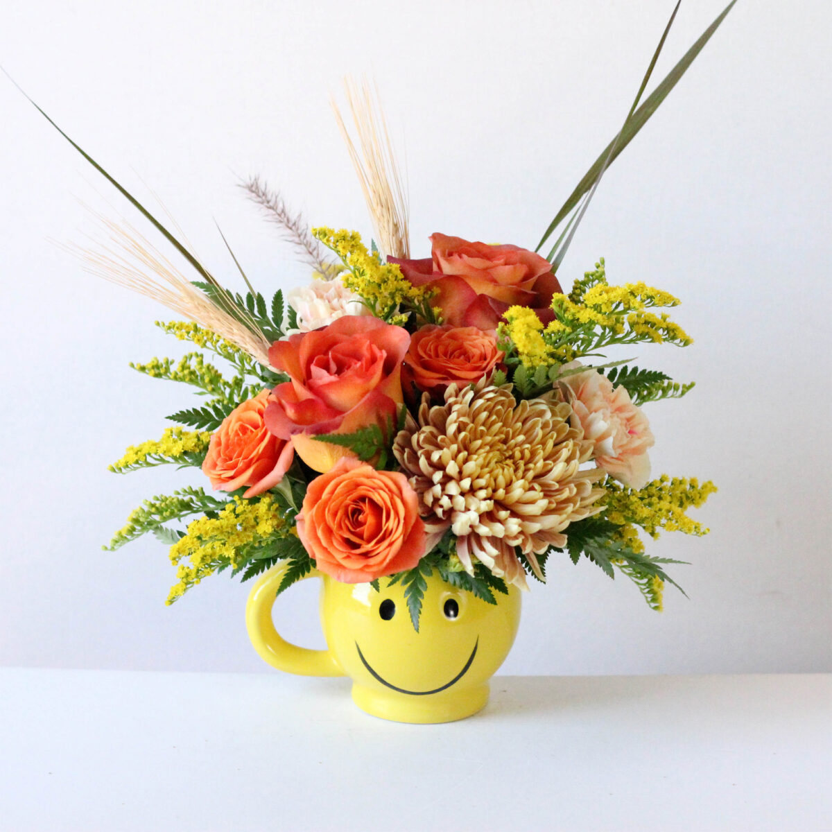 Happy Fall Floral Arrangement