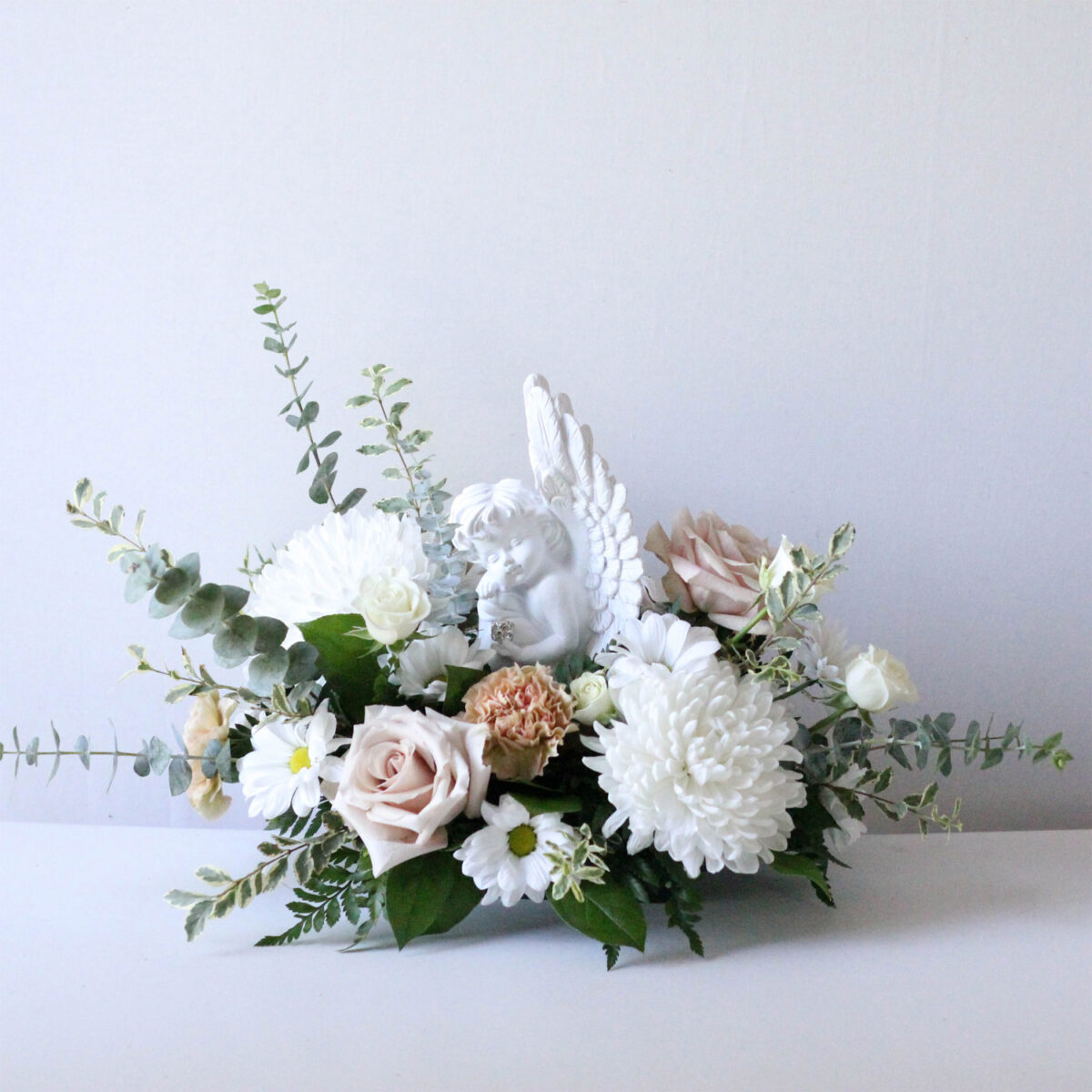 Subtle Dream White Floral Arrangement