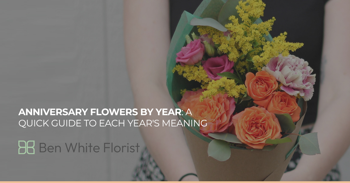 Anniversary Flowers by Year: A Quick Guide to Each Year's Meaning