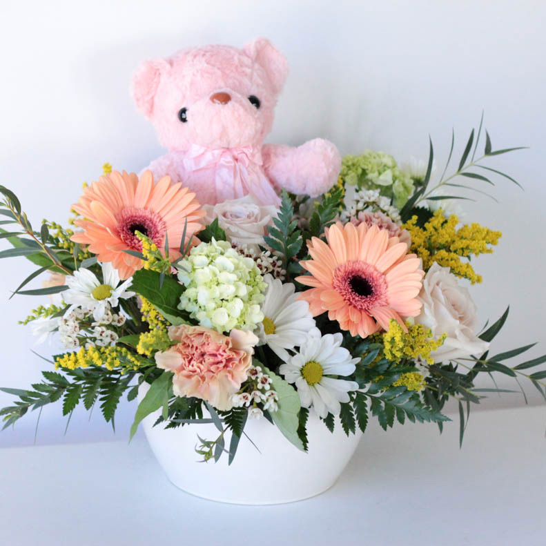 Lullaby Baby Floral Arrangement