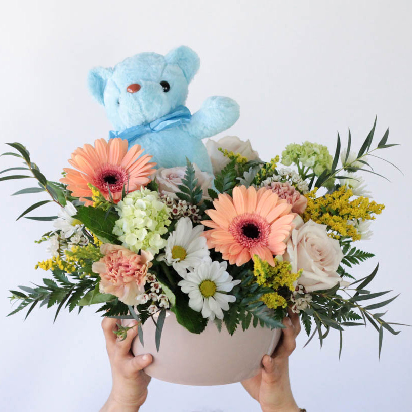 Lullaby Baby Floral Arrangement