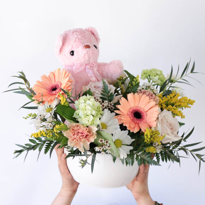 Lullaby Baby Floral Arrangement