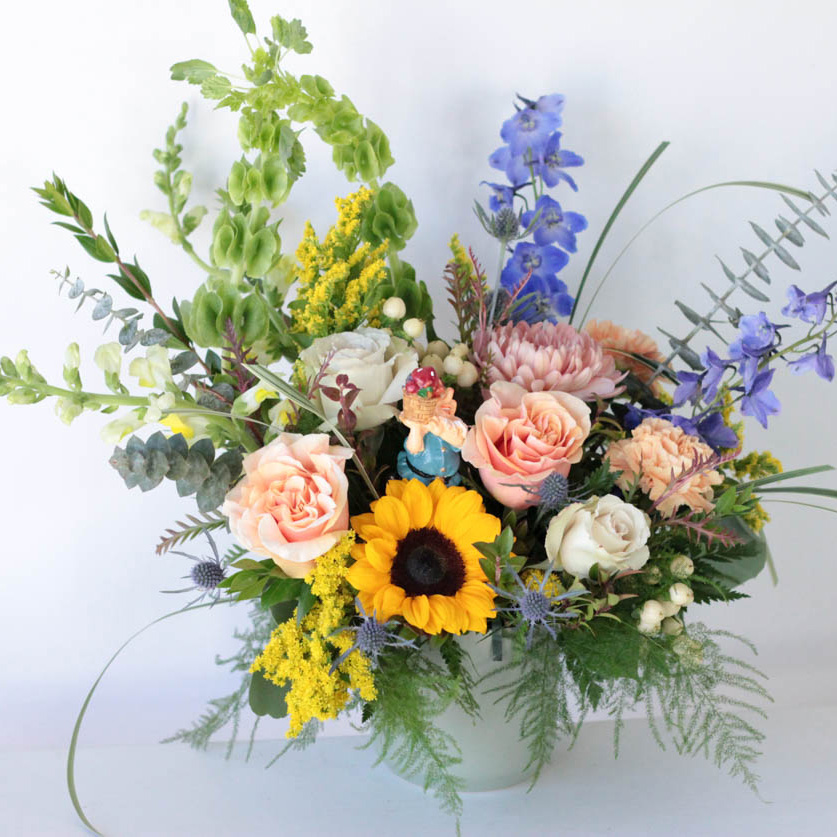 Oh Gnome You Didn't! Floral Arrangement