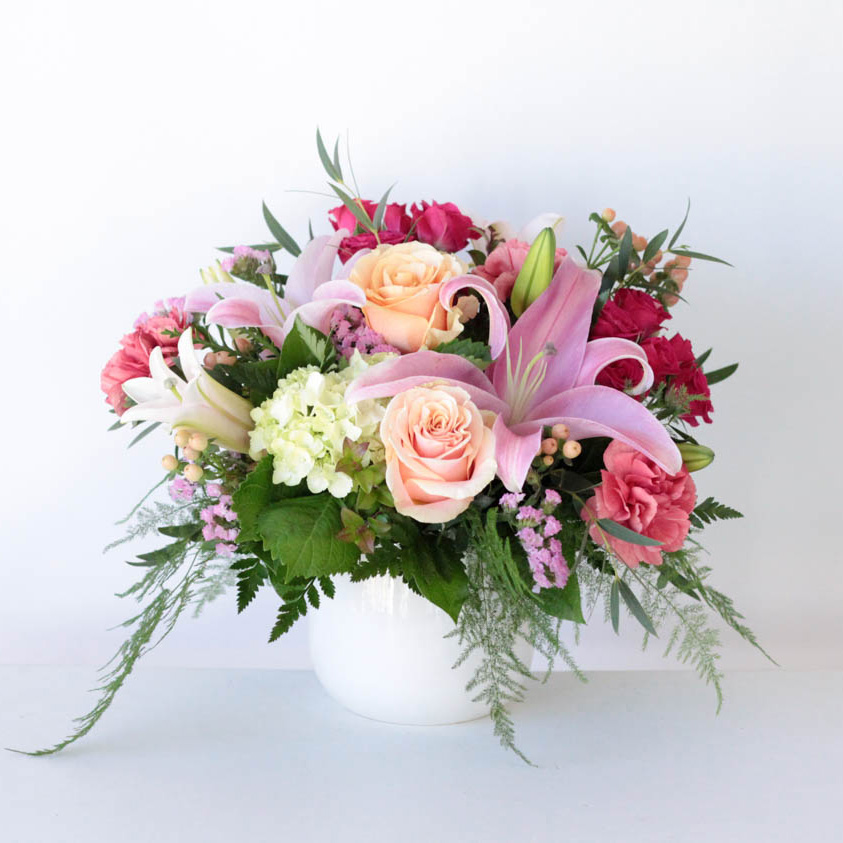 Berry in Love Valentine's Day Flower Arrangement