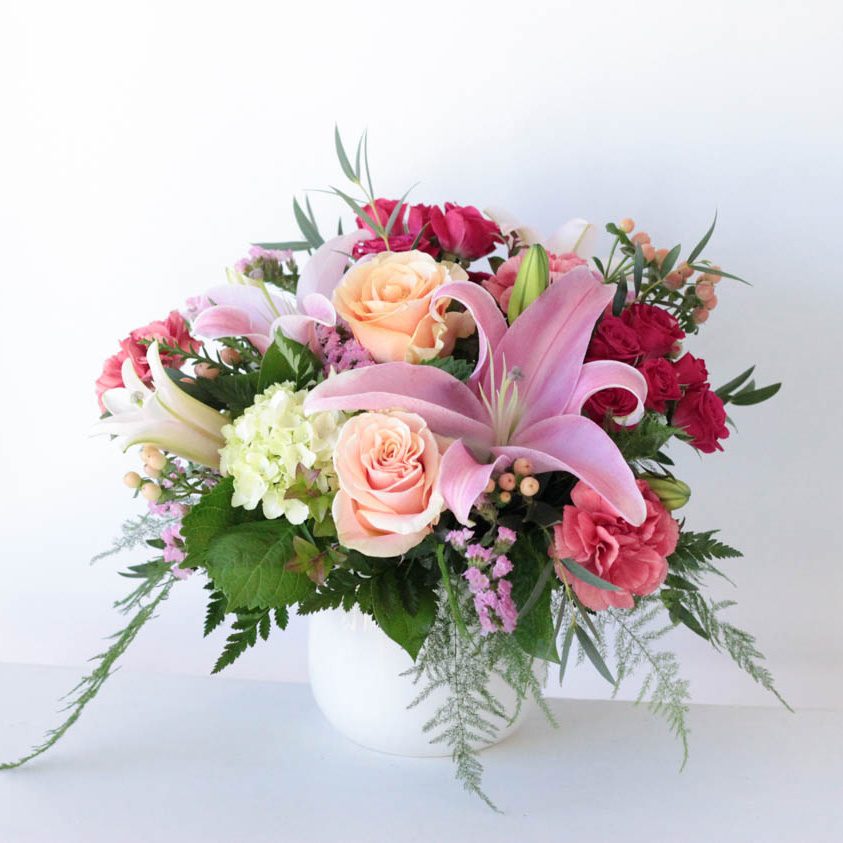 Berry in Love Valentine's Day Flower Arrangement