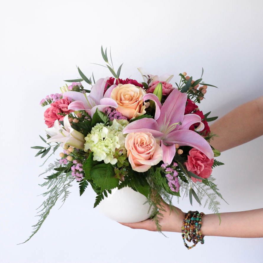 Berry in Love Valentine's Day Flower Arrangement