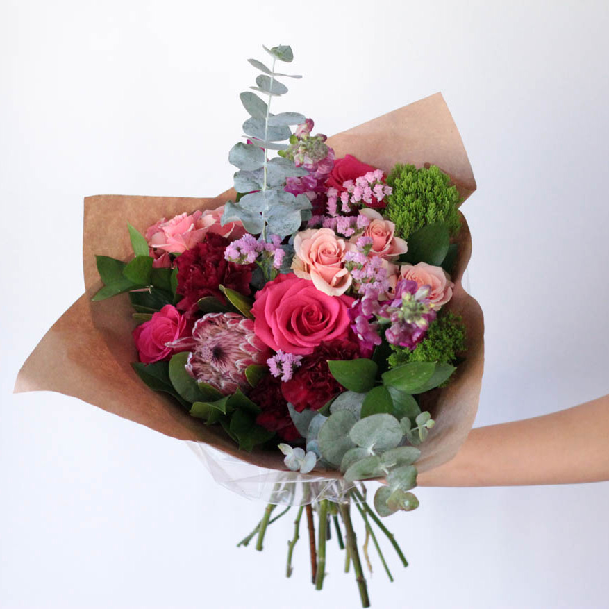 Secret Garden Wrap Valentine's Day Flower Arrangement