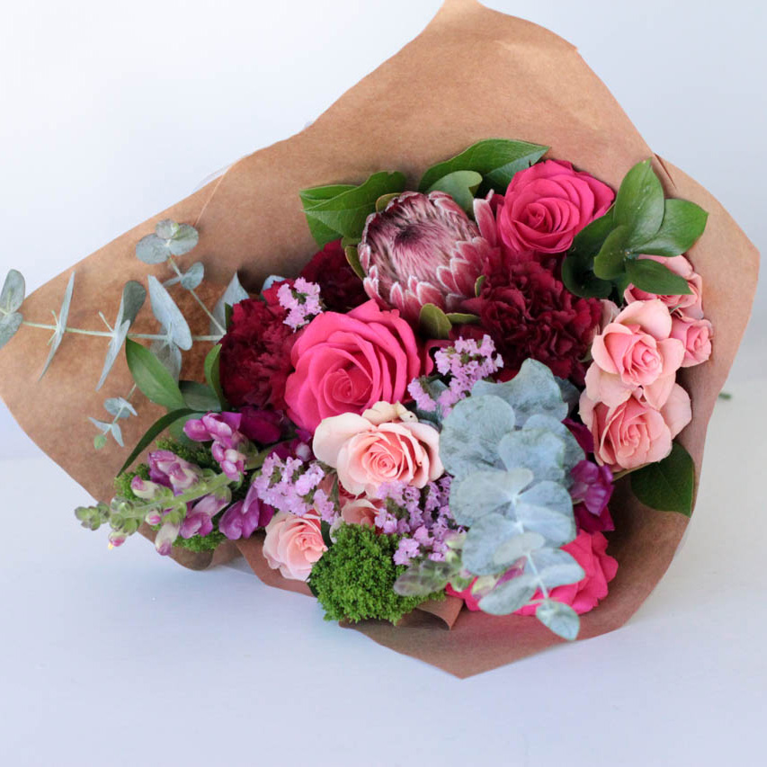 Secret Garden Wrap Valentine's Day Flower Arrangement