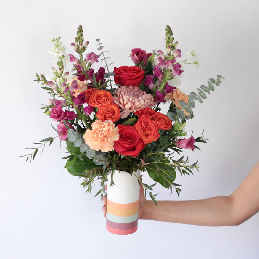 Sapphic Romance Valentine's Day Flower Arrangement