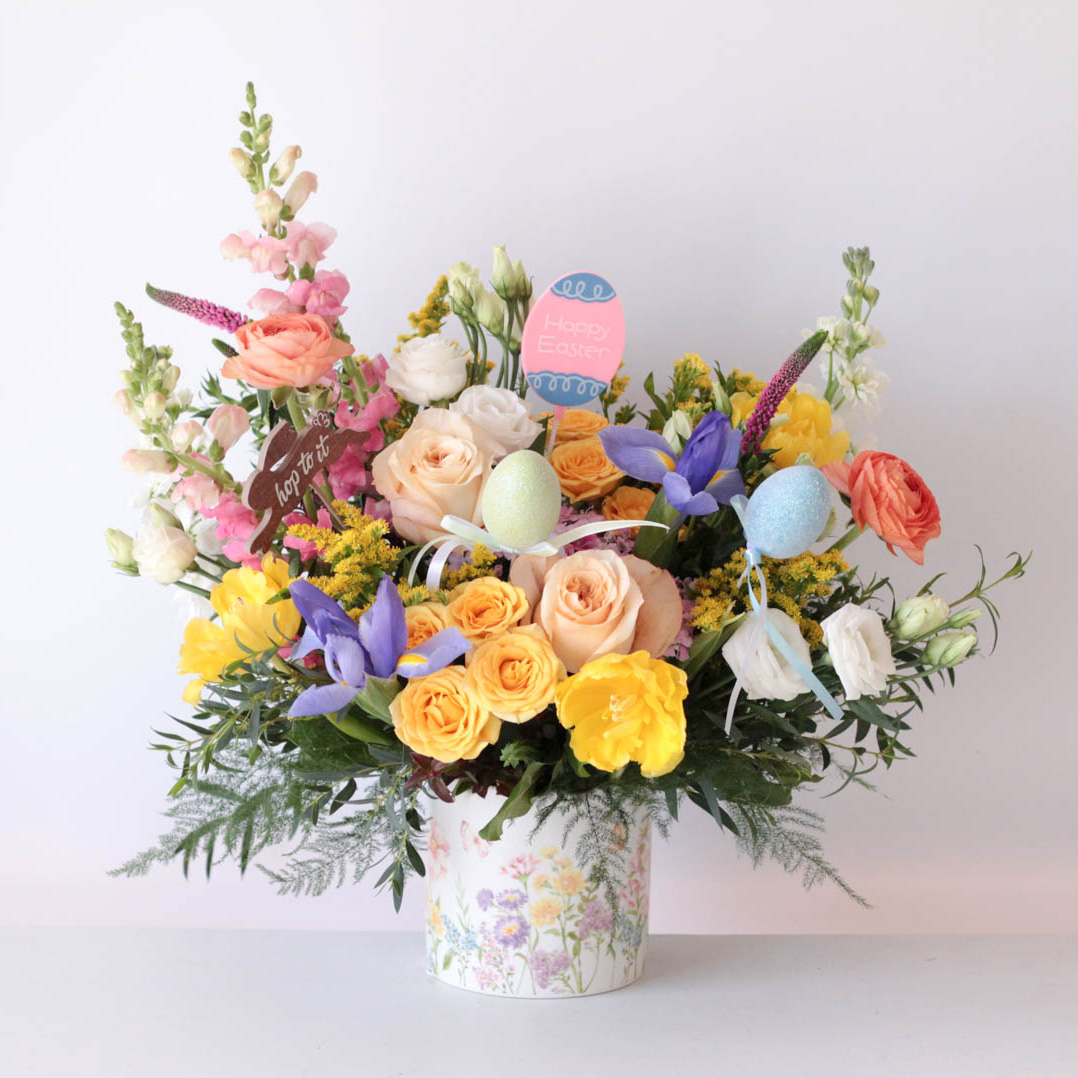 Hummingbird Heartbeat Easter Floral Arrangement in Austin, TX