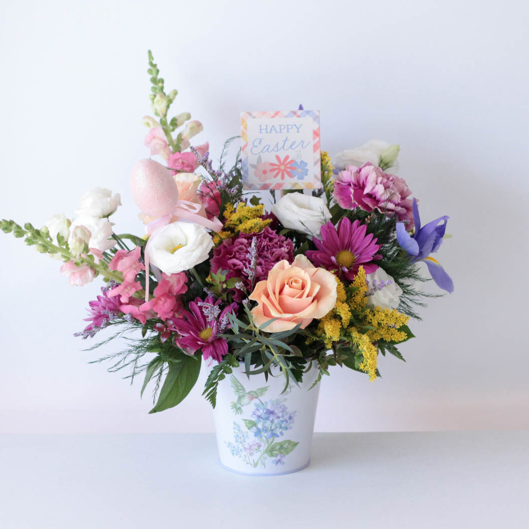 Hummingbird Heartbeat Easter Floral Arrangement in Austin, TX