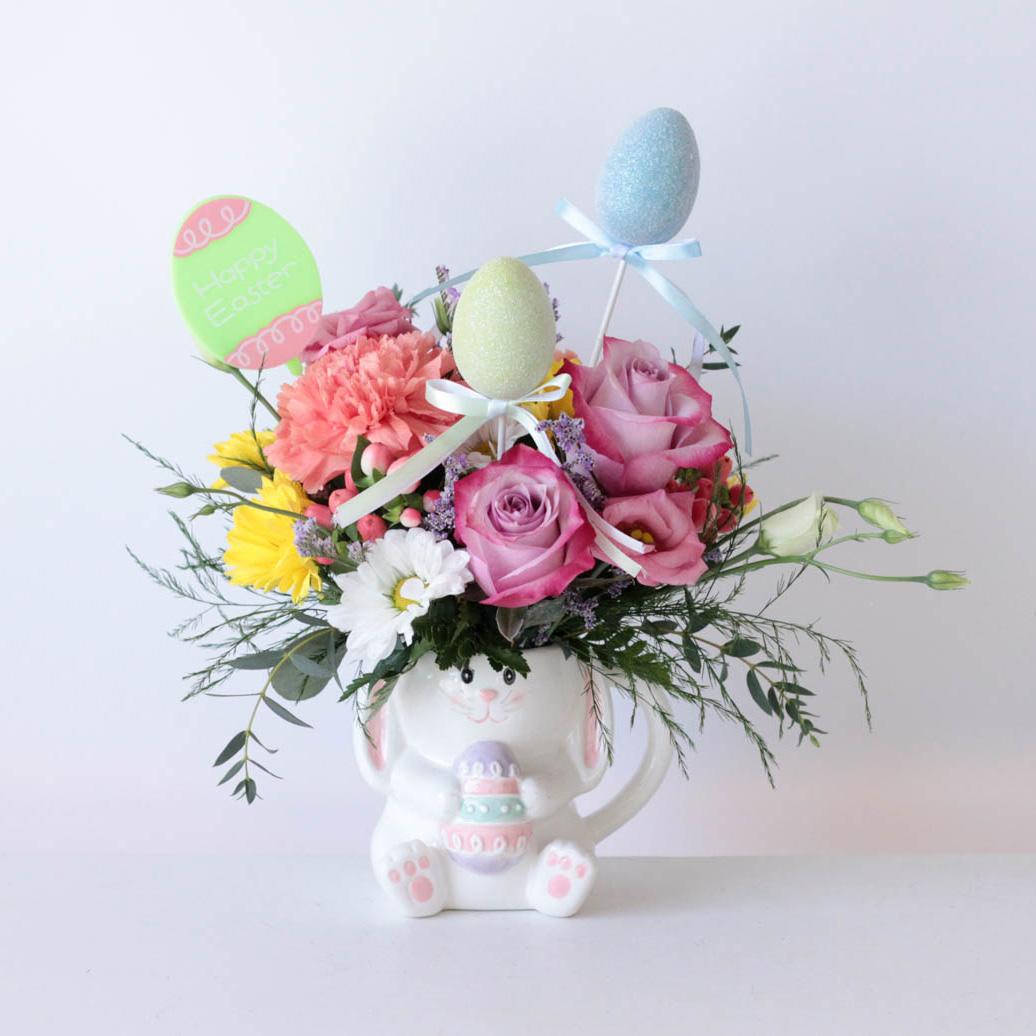 Peter Cottontail Easter Floral Arrangement in Austin, TX