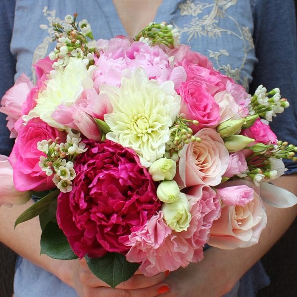 Peony Mix Bridal Bouquet